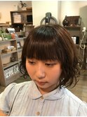 ミックスパーマボブ
