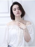エフォートレスボブ☆30代/40代/50代/グレイヘア/髪質改善