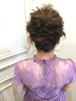 スーベニール(souvenir)&nbsp;【堺市初芝スーべニール】こなれ感溢れるとろみヘアアレンジ