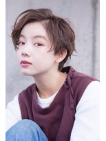 エイミー(Aimee)&nbsp;Aimee ナチュラルアッシュベージュ×ハンサムショート