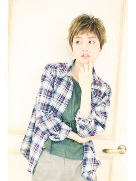 美容室リーフ 豊田店(LeaF) グレージュショート☆簡単セットできまるスタイル