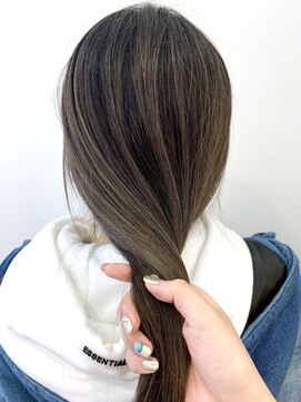 アメイジングヘアー 中沢店(AMAZING HAIR) 【AMAZING HAIR中沢店/鳥越】バレイヤージュ×ロング/ハイライト