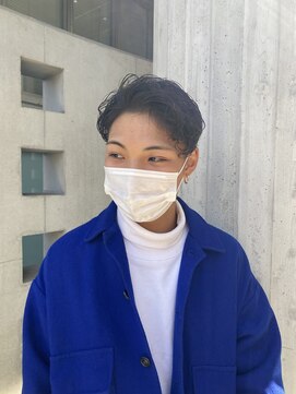 リバレッジ 広尾(Leverage) メンズフェードパーマ