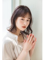 ミットバイツリー 新宿南口(mit by tree)&nbsp;ピンクベージュウェーブミディ