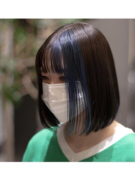 ヘアサロン エン(hair salon en.) 20代オススメ！ハーフフレーミングカラー