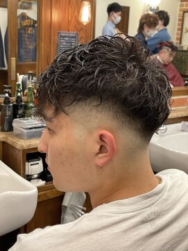 ヒロギンザバーバーショップ 新宿店(HIRO GINZA BARBER SHOP) スペインパーマ