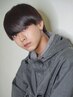 men'ｓカット+縮毛矯正￥17500[メンズカット/縮毛矯正/眉毛/ストレート/men's]