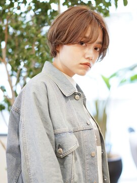 ビュートリアム ギンザ(BEAUTRIUM) 大人可愛い20代30代40代ひし形ショートボブ丸みショート◎