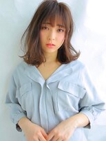 ソヨン 茨木店(SOYON)&nbsp;耳かけ ボブレイヤー ミルクベージュ