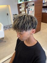 ヘアーアンドエステ ハラダ 滝ノ水店(Hair&Esthe Harada)&nbsp;メンズハイライト