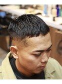 ＜理容室＞＜バーバー＞ザックリクロップ