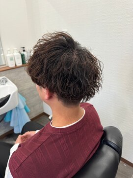 エイト(AITE) マッシュパーマ/ウルフ/アッシュブラック/カルマパーマ/川口18