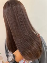 ヘアショップ エヌアンドエー 久喜菖蒲店(hair shop N&A) サラ艶ストレート#10 Wカラー/ハイライト/髪質改善/リタッチ