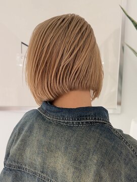 ジアン テラス(GIEN TERRASSE) #トレンドボブ#レイヤーボブ#ハイトーン/岸本 理希