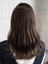 デミヘアー(Demi hair)&nbsp;チョコレートブラウン×波巻きウェーブ