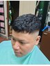 【男らしいスタイル】カット＋濡れパン＋シェービング　￥7,500
