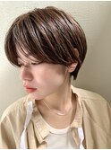 ココアブラウン×ショートヘア！