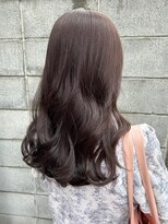 ミュラ(mulah)&nbsp;ブリーチなしピンクラベンダー暖色カラー＊ゆる巻き透明感カラー