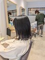 インフィニティ 清澄白河(Infinity) 艶ストレートでセットが手軽な外ハネも更にお手入れしやすく！