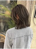 大人 コントラストハイライトカラー