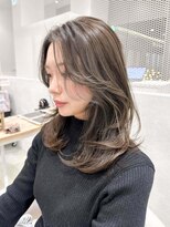 ノエシキカ(noe sikika)&nbsp;イメチェン/ホワイトブロンド/外ハネボブ/美髪/栄e1