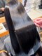 シャルル(charles)の写真/髪に優しい薬剤使用でダメージレスに！髪が硬くならず、自然なストレートで柔らかな仕上がりに大満足♪