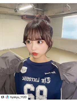 ラピス 大阪アメ村店(Lapis) 【チェリーレッド】ゆうちゃんスタイル