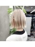 【大人気】カット＋ケアブリーチダブルカラー＋GEEXトリートメント３回転