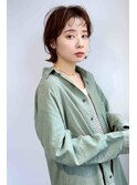 おしゃれ前髪と外ハネが◎