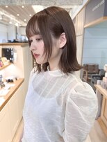 プラグ バイ ネオリーブ(plug by neolive)&nbsp;チェリーブラウン×髪質改善[髪質改善/縮毛矯正/韓国]