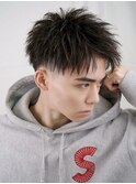 爽やかツーブロック【スパイクショート】