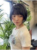 ショートヘア/顔まわりカット/フェイスレイヤー