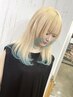 カット+ケアブリーチ+カラー+保護トリートメント ￥24000