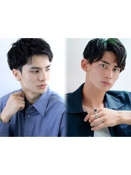 渋谷駅近&21時まで営業★扱いやすく再現性の高いカットでシンプルだけどカッコイイ！頭皮ケアMENUもご用意