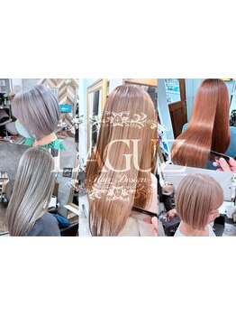 【髪質改善×透明感カラー】厳選したカラー剤、薬剤、処理剤を使用。高彩度・高発色カラーで印象チェンジ★