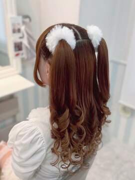 ヘアセットサロン ミント(Hair set salon MINT) 量産ハーフツインテール