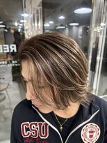 レディアル 大宮(REDEAL ope.) 外国人風バレイヤージュ/ハイライト/白髪ぼかし