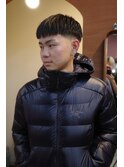 メンズ刈り上げスキンフェードスパイキーショート眉毛カット