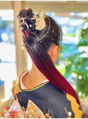 成人式ヘアセット