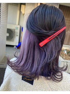 MONO hair salon【4/1NEWOPEN（予定）】 インナーカラーラベンダー