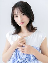 マカロン 南福島店(macaron)&nbsp;ピンクベージュ/アンブレラカラー/クールショート/前髪/福島155