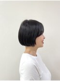 ワンホンレイヤー/ミルクティーブロンド/ダークブルー/平塚駅