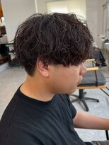フゥ 宇都宮戸祭(FeU)&nbsp;宇都宮メンズカットメンズパーマ波巻きスパイラルパーマツイスパ