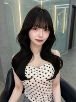 リッカ(LICCA) 韓国風艶カラー×顔周りレイヤー