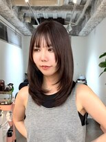 hyon myon/RISEbyREVO 綾瀬店【ヒョンミョン】&nbsp;ハッシュカット/デザインカラー/グレージュ[綾瀬駅/韓国ヘア]