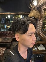 バレス 田町(BALES)&nbsp;スキンフェードサーフカールパーマ