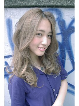 オルセン(OLSEN) 【BALLOON HAIR】愛され美髪セミロング『透明感カラー』