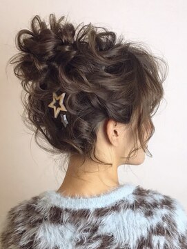 セットサロン ラビッシュポー(Setsalon RabichePow) 【ラビッシュポー】お団子ヘア【フランベアー】