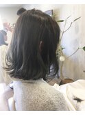 【本日のお客様☆】長め外ハネボブ×イルミナカラー 久米川