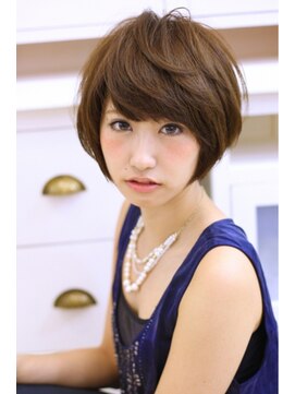 フォルテ 藤枝エピ店 重めひし形で柔ら可愛いショートスタイル【FORTE epi】